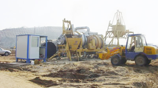 Planta de asfalto móvil, serie SLB