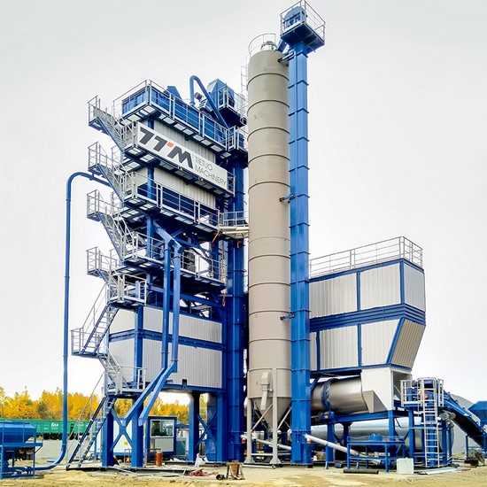 Proyectos de plantas de asfalto en Rusia