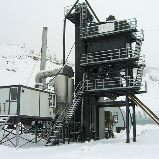 Proyectos de plantas de asfalto en Rusia