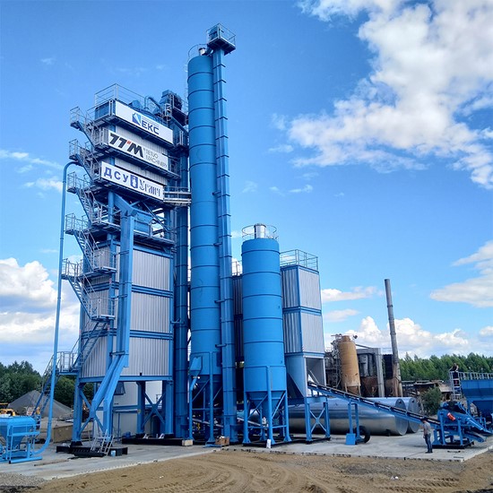 Proyectos de plantas de asfalto en Rusia