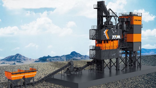 Planta de fabricación de arena, serie VS